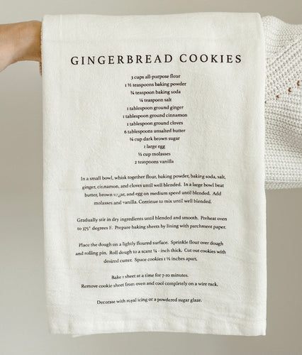 Gingerbread Cookies Hand Towel