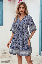 Load image into Gallery viewer, Paisley Print Bohemian Style Dress