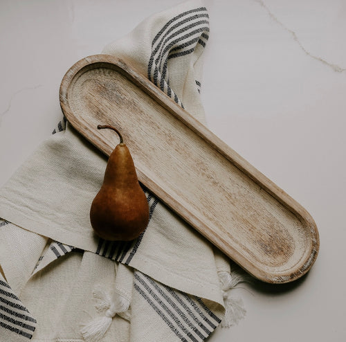 Small Rustic Wood Tray