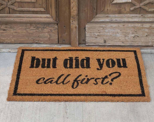 Did You Call Coir Doormat